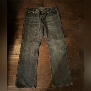 Old Navy Boot-Cut jeans. Black 34x32